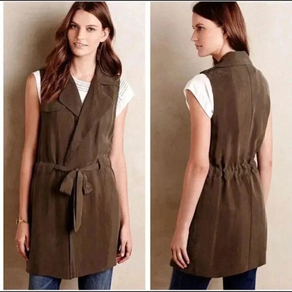 Anthropologie | Elevenses Sleeveless  Trench - Picture 2 of 12